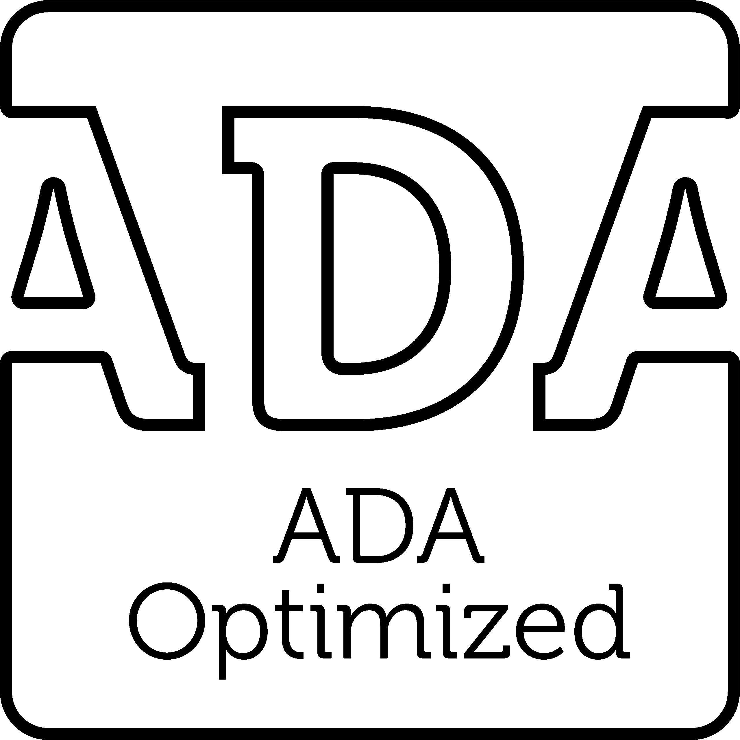 ADA Optimized Website