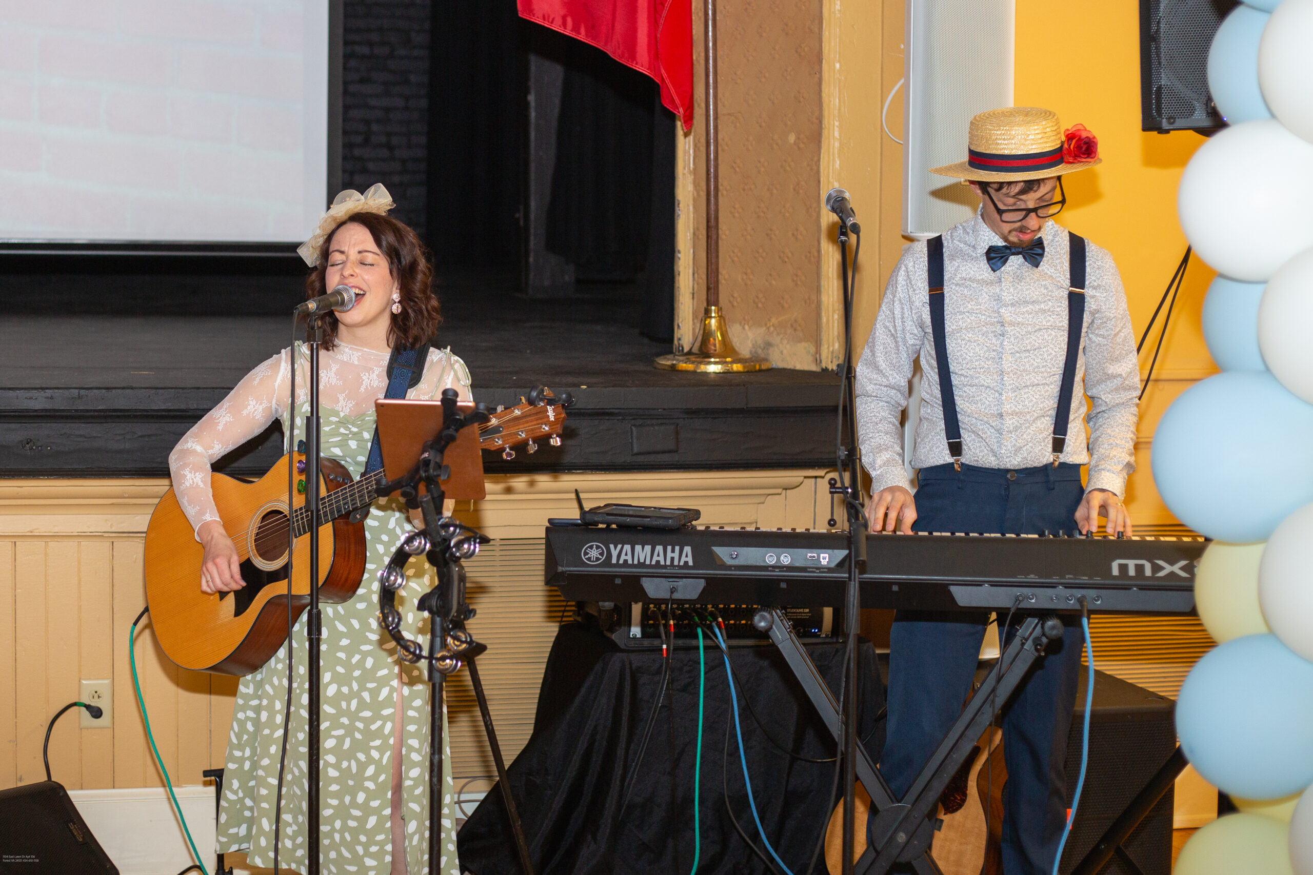 Shannon and Joe Foy perform